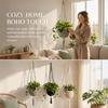 Sturdy Macrame Plant Hanger Handmade Flower Pot Hanging Planter Hanging Basket  Indoor Outdoor