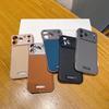 For Magsafe Leather Borderless Aroma Cooling Case For iPhone 17 16 15 14 13 12 11 Pro Max Plus 17 Air 16E Magnetic Back Cover