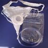 Male Urine Bag Urine Collection Set Breathable Urinal Collector Spill Proof Bag for Urine Incontinence Adjustable Size
