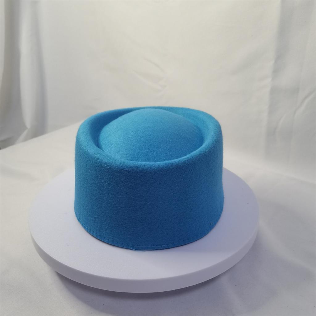 Classic Fedora Hat Fascinator Base Pillbox Hat Top Hat Millinery Hat for Dinner Outdoor Casual Wear