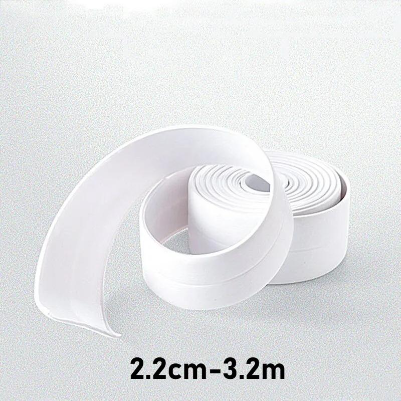 Waterproof Self-Adhesive Caulk Tape Sealant Strip for Bathroom, Toilet, Bathtub & Tile Corners