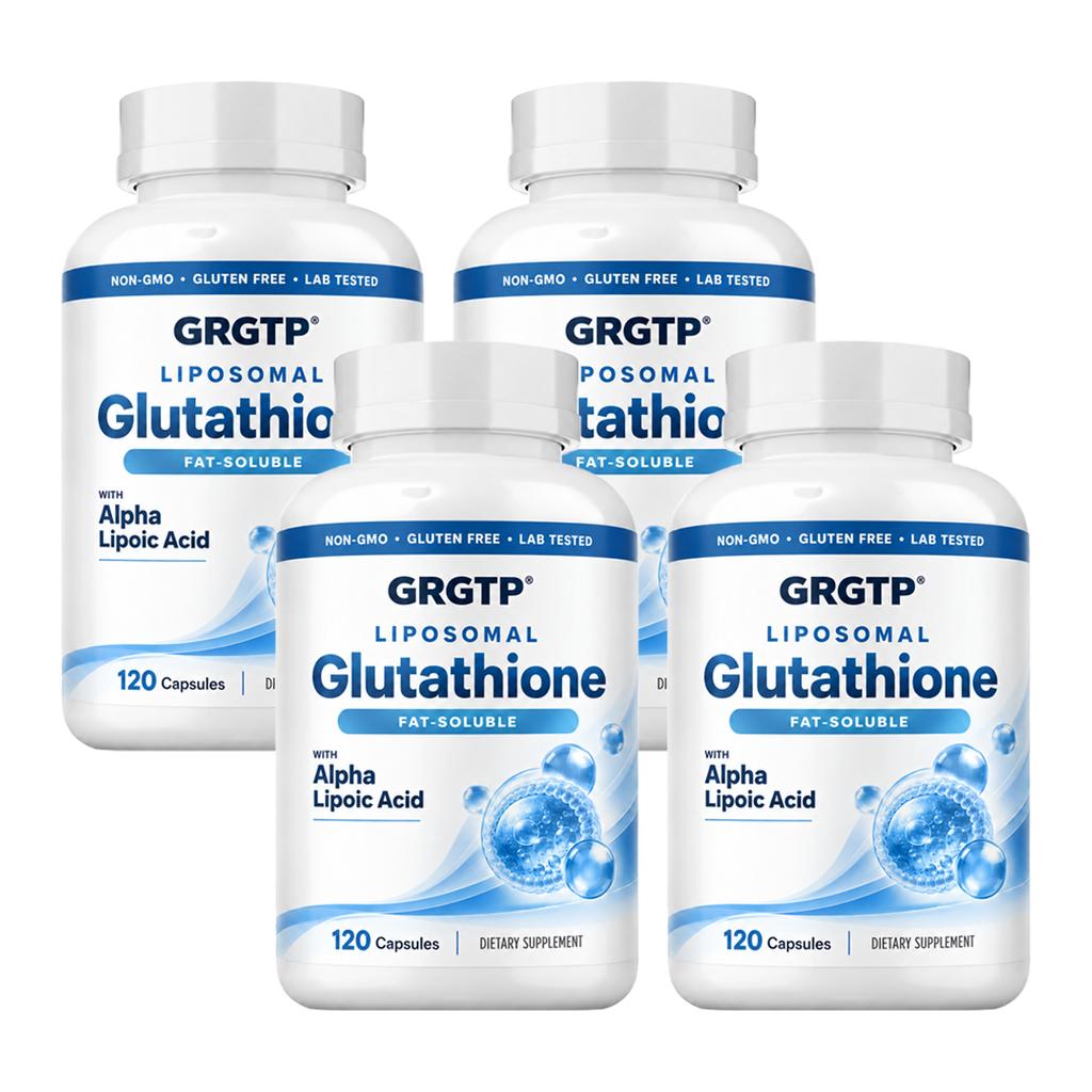 Liposomal Glutathione Capsules, Dietary Supplement, Liposomal Nutrient Delivery Capsules, for Adults