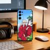 Anime L-Inuyasha Phone Case For Samsung S25,S24,S21,S22,S23,S30,Ultra,S20,Plus,Fe,Soft Silicone Black Cover