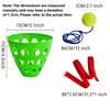 Swing Ball Game: Party Hammock Bucket Toys