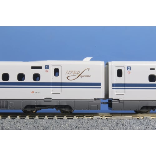 KATO N Gauge 10-1698 N700S Shinkansen Nozomi Add-on Set A (4-Car)
