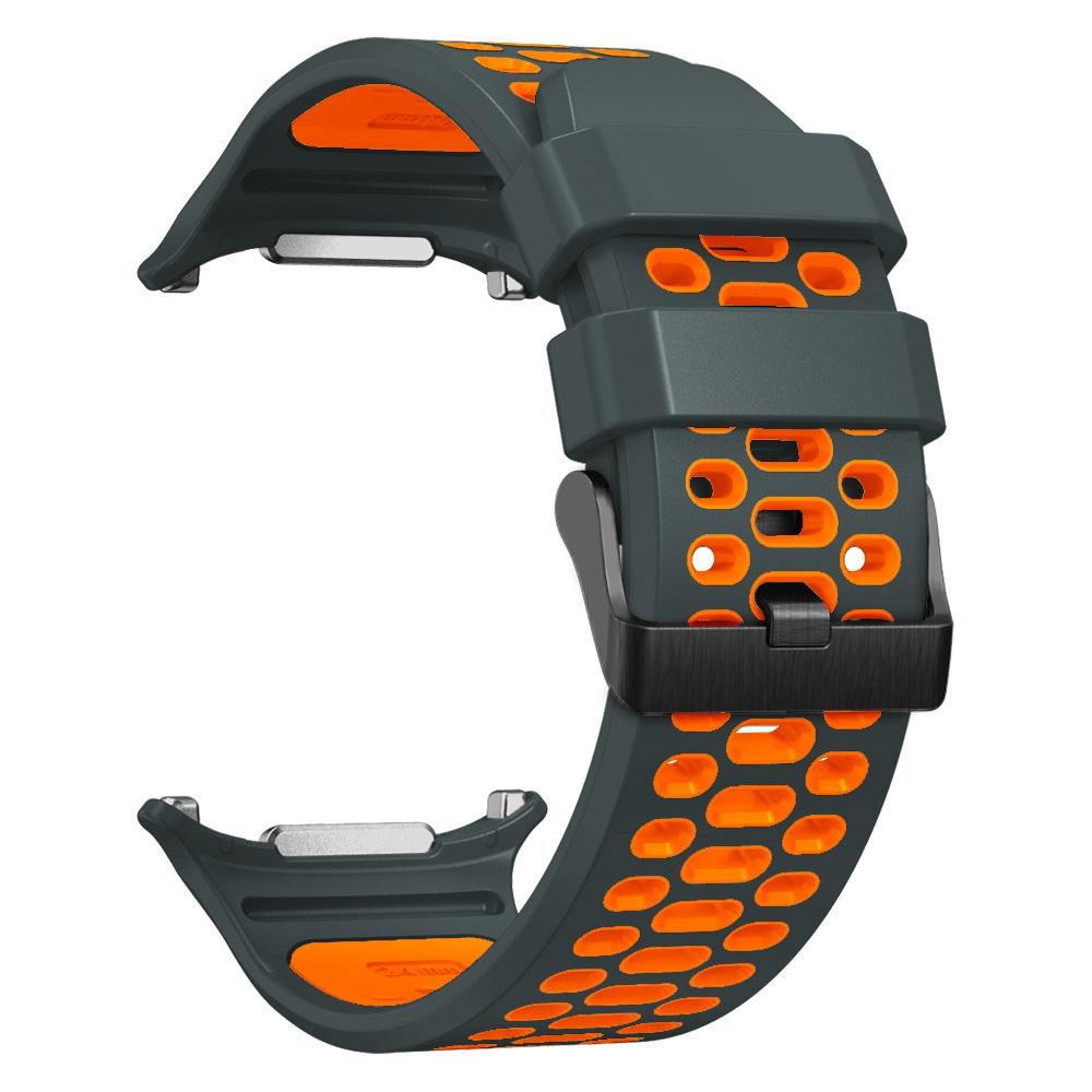 Two-tone Silicone Watch Strap For Samsung Galaxy Watch Ultra 47mm Smart Watch Bands For Samsung Galaxy Watch Ultra 2025 47mm