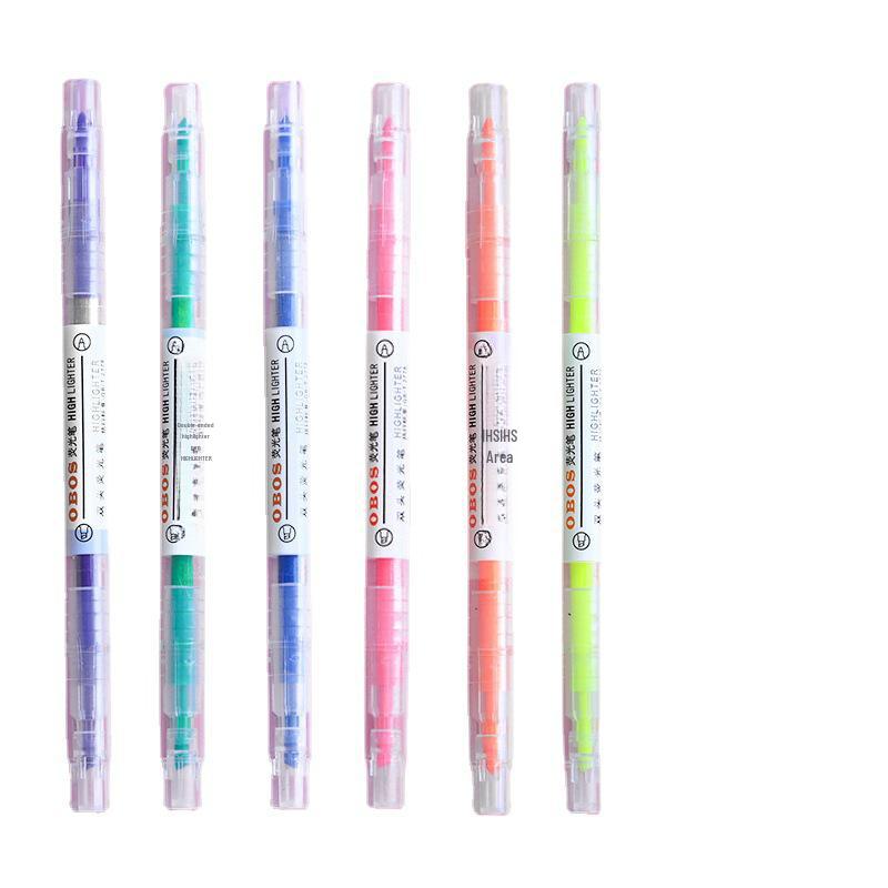 Fluoreszkáló filctoll diákoknak - Élénk színek jegyzeteléshez, kiemeléshez és fontos pontok rajzolásához.