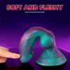 Dog Cock Animal Lifelike Mixed Color Simulation Penis Small Liquid Silicone Sensuality Fake Penis Adult Products