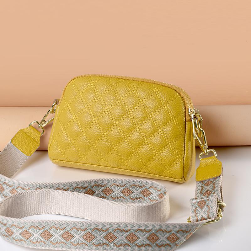 Vintage Woman Bag 2024 Female Small Handbag High Quality Soft Genuine Leather Shoulder Crossbody For COW LEATHER Shoulder Bag