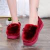 Plush Women Home Indoor Slippers with Fur Warm Fashion Female Ladies Winter Slippers Cotton Winter Women Shoes Ghn8