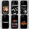 Rap Metal American Band L-Limp Bizkit Phone Case Phone Case Soft Packaging Lightweight For iPhone17 16 15 14 13ProMax