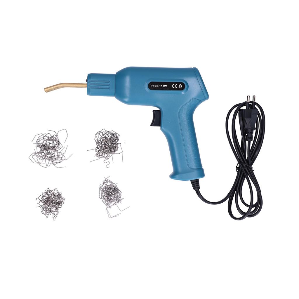 Handheld Plastic Welding Machine Repairing Stapler Welding Tool for Home Garden Supplies CyanUS