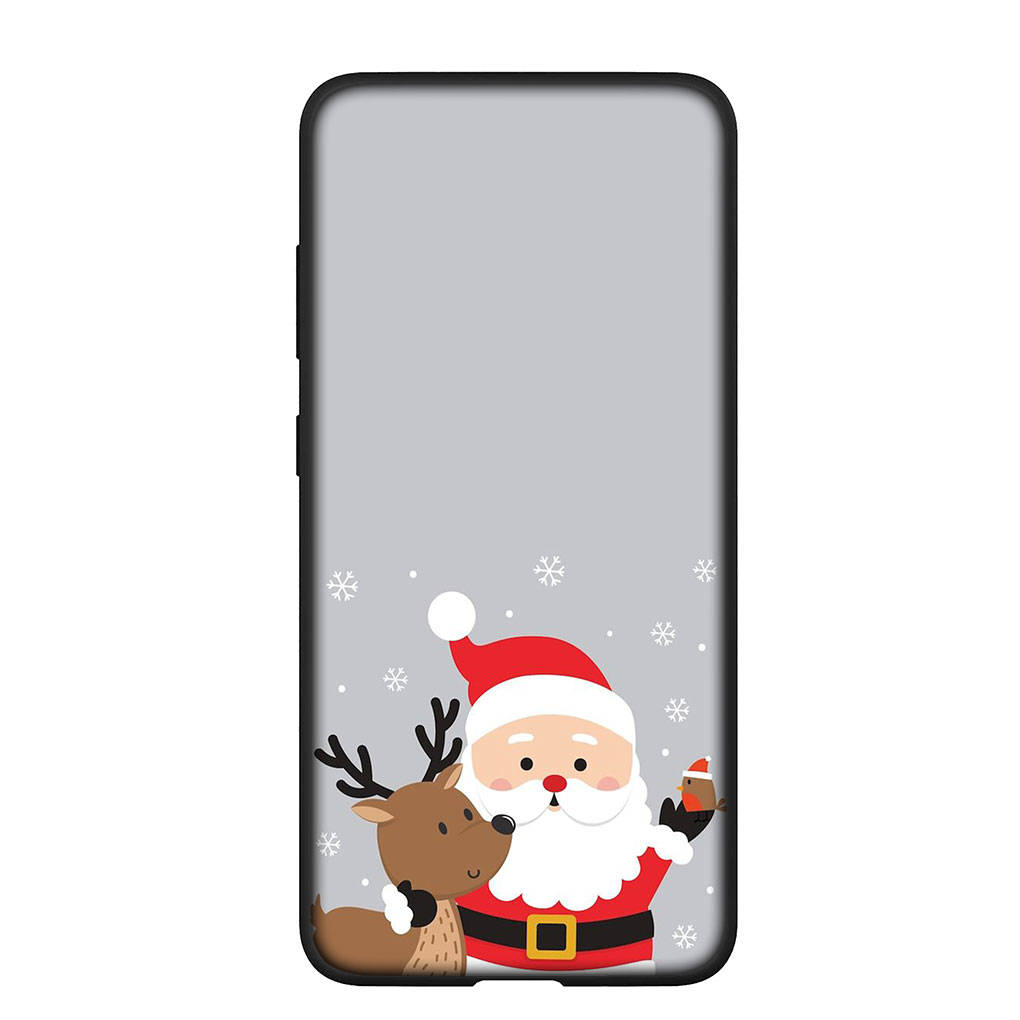 Phone Case for Samsung Galaxy S25 S24 S23 iPhone 16 15 Xiaomi Redmi Note 14 13 12 16E 11 ProOPPO Moto Huawei Deer Snowman Merry Christmas Tree Cover