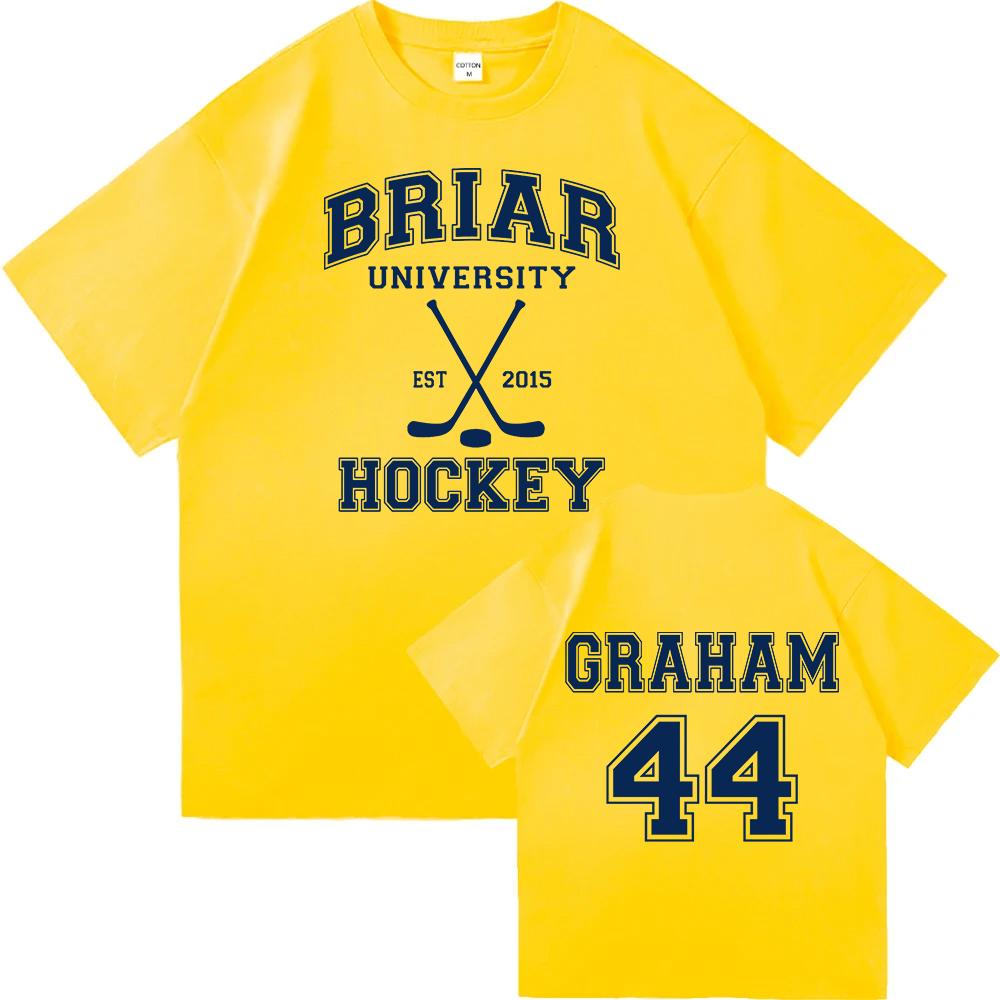 

Graham 44 22 Design Tshirts Off Campus TV Series Tshirt Summer Cotton Comfortable Female Tees Loose Fashion Oneck Unisex Tees 4XL