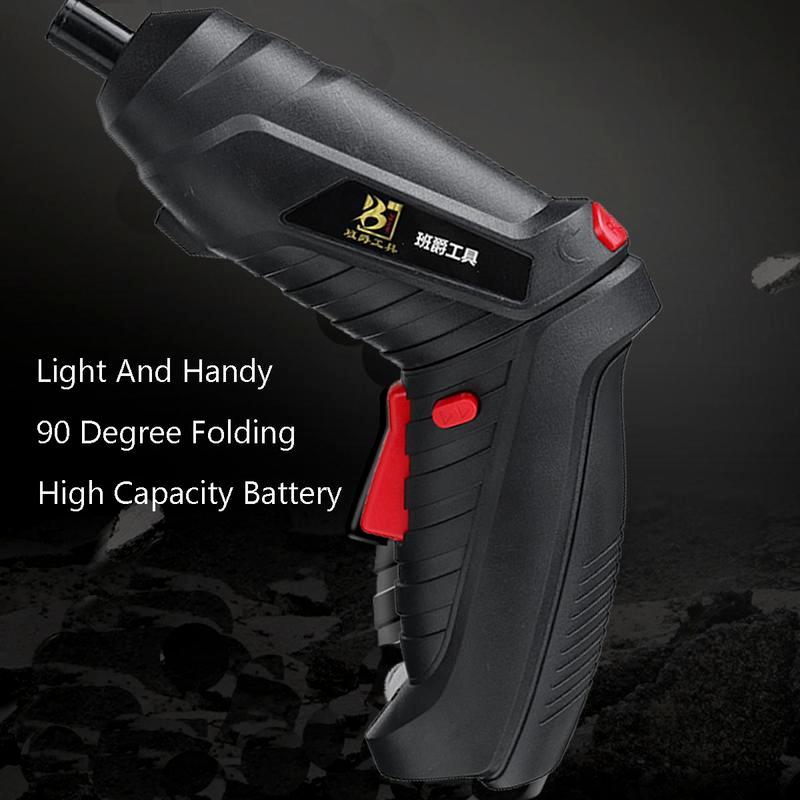 New 47pcs 3.6V Electric Screwdriver Rechargeable Cordless Power Drill Screw Driver Kit USB Chargeable Wireless Repair Tools