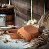 KADAX Roman Clay Pot Oval with Lid
