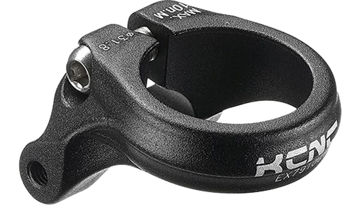 

KCNC rack mount (with carrier dowel) seat post clamp 30.9mm small чёрный