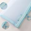 Small Visible Mesh Nylon Cosmetic Bags Brushes Lipstick Makeup Organizer A6 22x11.5cm Students Stationery Pencil Case Card Pouch
