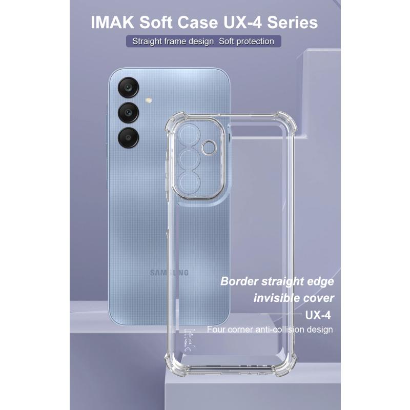 For Samsung Galaxy A15 4G 5G Phone Case IMAK UX-4 Shock-resistant Soft Case