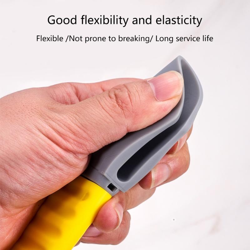 3 Pieces Precise Corner Scraper Set Featuring ABS Nylon Grip for Smooth Grouting on Various Surfaces Including Tiles and Exteriors