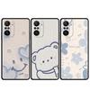 Case For Xiaomi Redmi Note 11 9S 10 9 8 7 9A 9C 9i K40 8T 10C 9T K50 Silicone Phone Shell Flower Cute