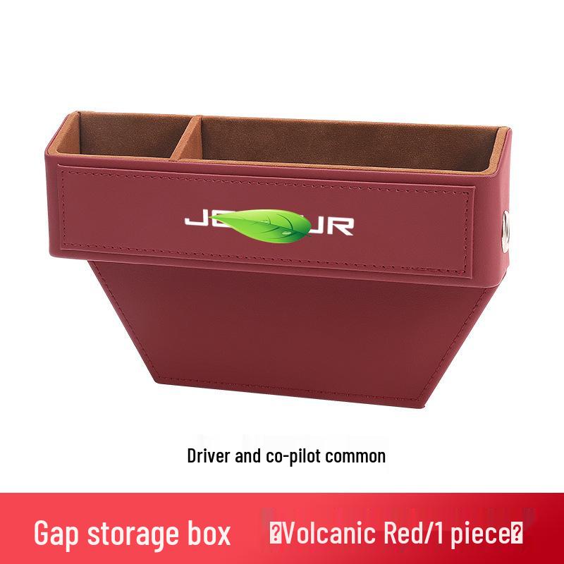 Jetour Car Seat Gap Organizer & Tissue Box - Interior Storage Accessory
