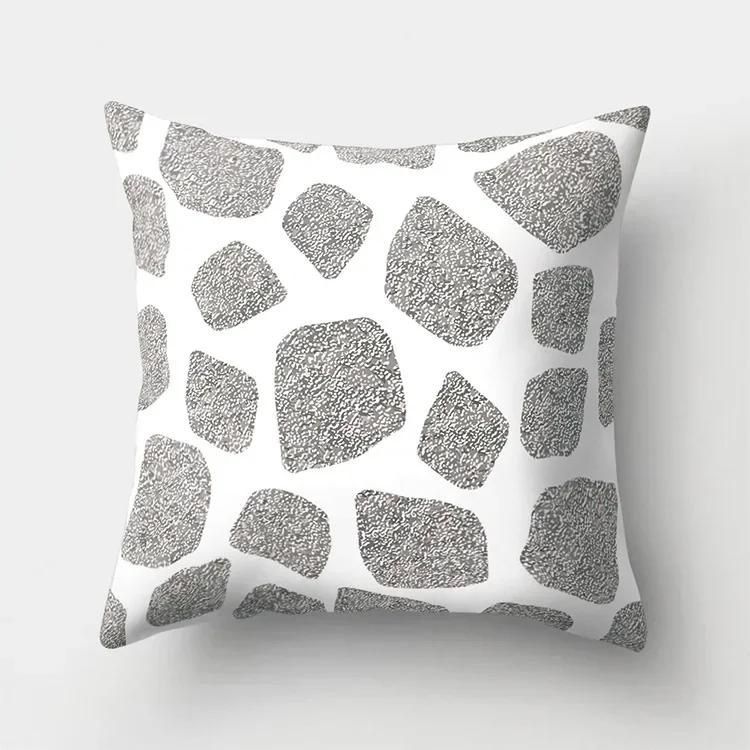 Black White Striped Cushion Cover Decorative Pillows Fashion Seat Cushions Home Decor Geometric Throw Pillow Sofa Pillowcase