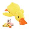 SAKURAN Dog Toy, Chewing Sound, Duck Plush Toy, Durable, Soft Material, Toothbrushing Prevention, Educational, Stress Relief, Washable, Small Dogs,
