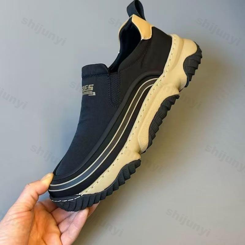 Fashion Autumn 2025 Men Casual Sports Shoes Comfortable Non Slip Outdoor Running Shoes Platform Vulcanized Shoes Zapatillas De Hombre