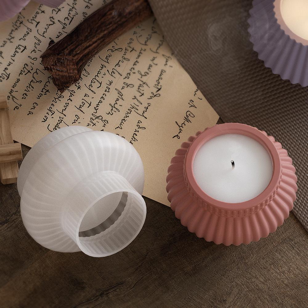 Poppy DIY Geometric Lantern & Candle Silicone Mold Set