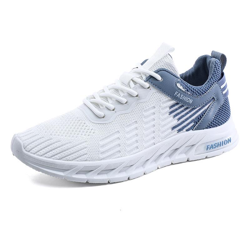 Men's shoes summer breathable deodorant mesh fly-woven mesh shoes men's sports leisure soft sole non-slip work labor insurance tide shoes