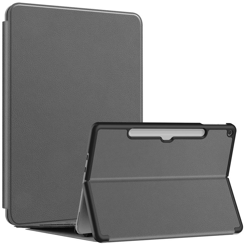 

For Microsoft Surface Pro 12 inch Case Folding Stand Smart Folio Cover for Microsoft Surface Pro 12 Tablet Case Coque Surface Pro 12 сірий колір