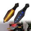 Motorcycle Turn Signal Light 17LED Double Color 3w Flow Type Sequential Indicators Turn Signal Lamp Running Light