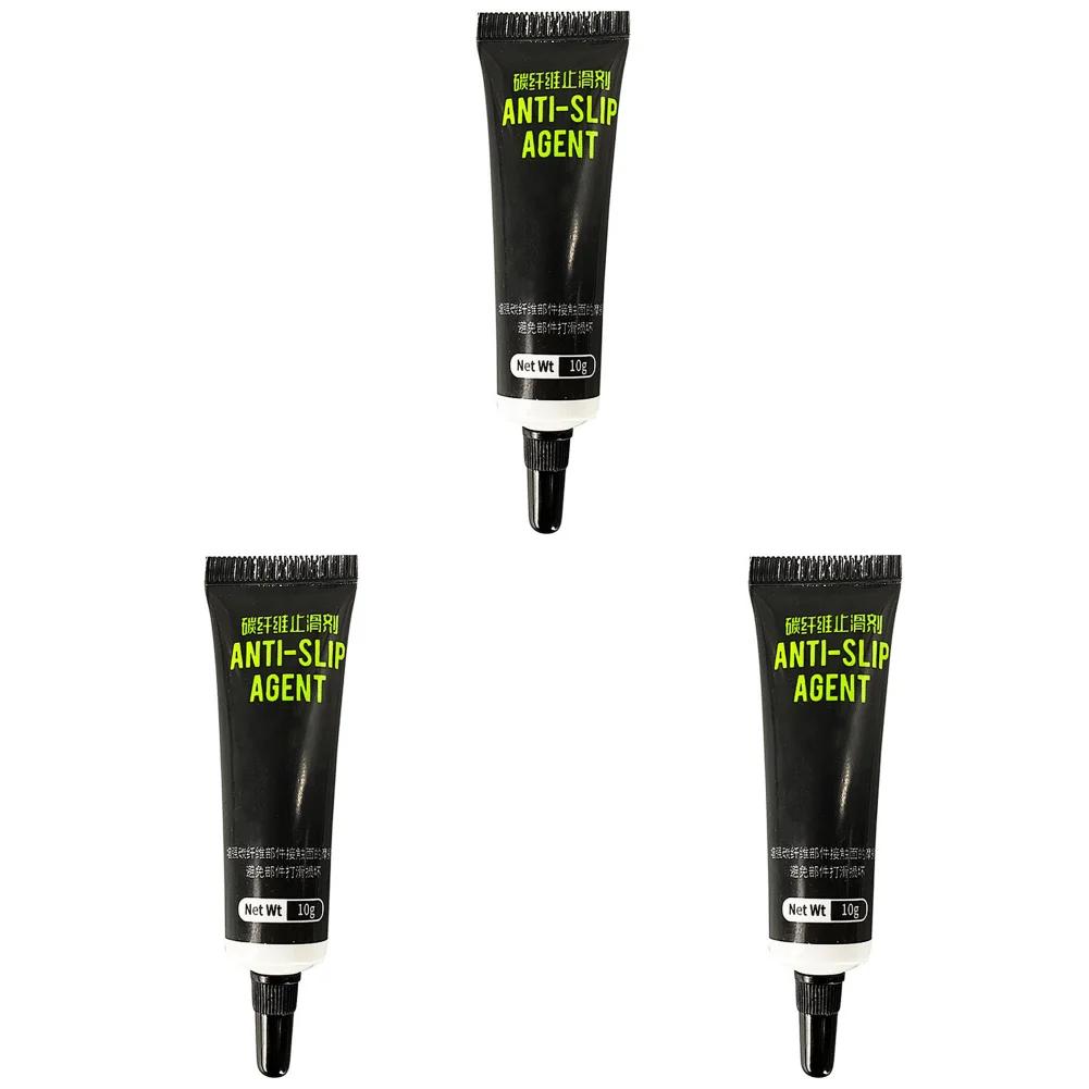 1-10PCS 10g Carbon Fiber Anti Slip Agent For MTB Bikes Seatpost Handlebar Frame Stem Surfaces Protection White Bike Grease