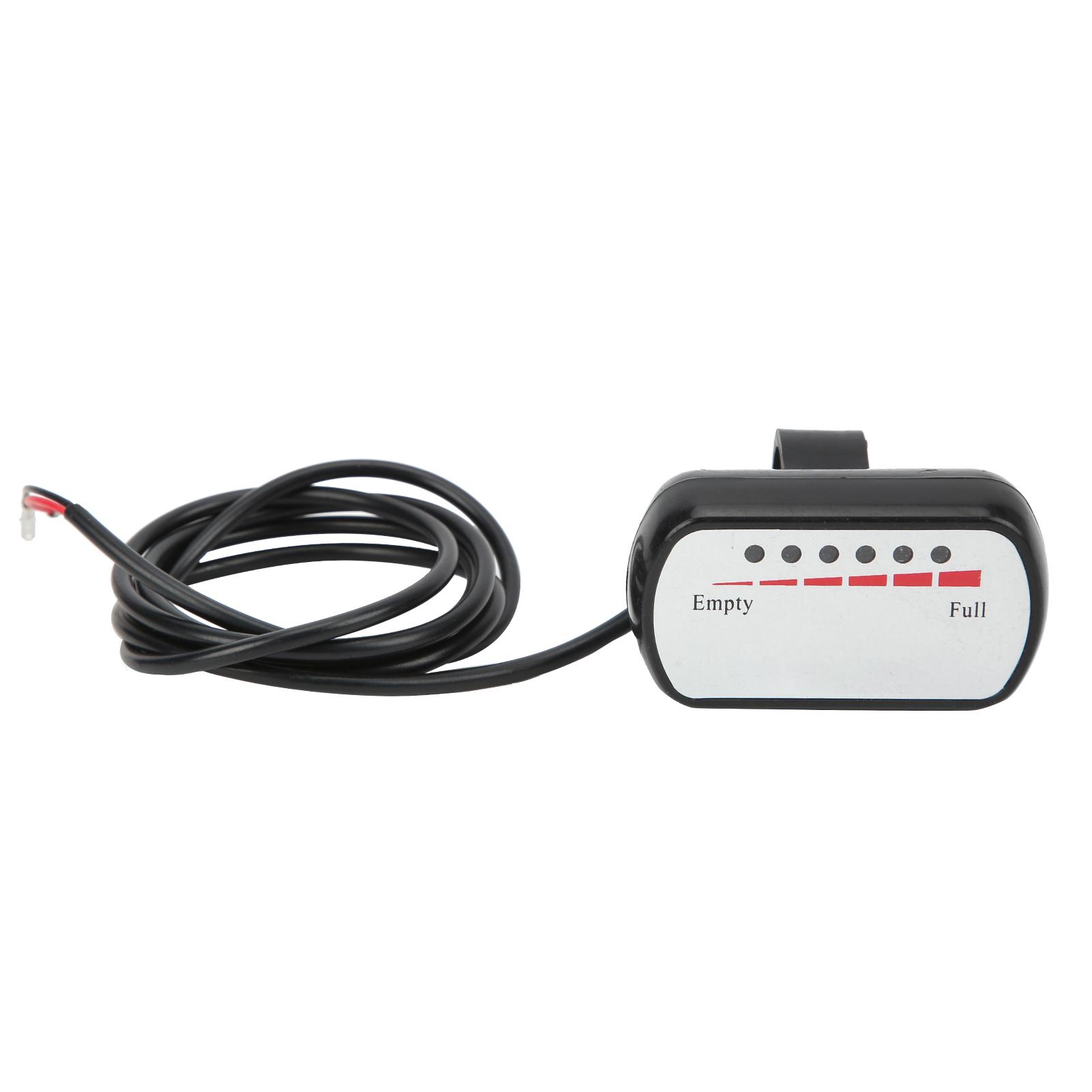 

36V Power Display Battery Capacity Indicator Meter Tester for Electric Scooter Bicycle