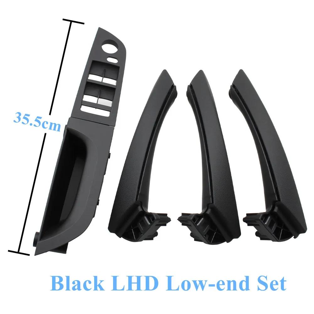 For BMW 3 Series E90 E91 316 318 320 325 328i LHD Top Quality Interior Plastic Door Pull Handle with Cover Trim Full Set
