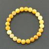 Natural Yellow Jade Round Beads Stone Bracelet Women Red Natural Crystal Amethyst Lapis Lazuli Gem Bracelet Men Gift for Lovers