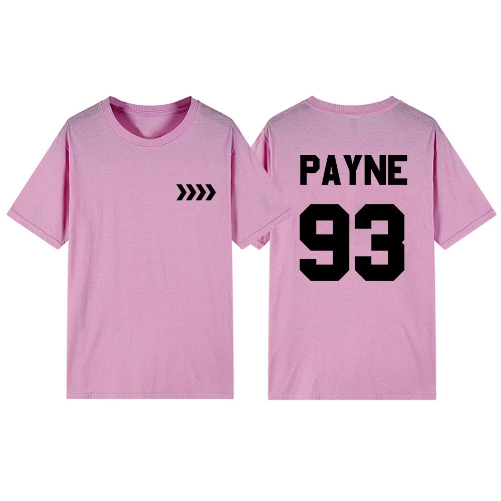 Liam Payne Tribut T Shirts Rapper Payne 93 Merch Kurzarm Frauen T-shirts in Speicher von Liam Payne T-shirt Streetwear T-shirts