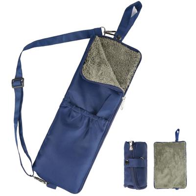 Hankins Klappschirm Mikrofaser Schirm Aufbewahrungstasche mit Schulter Wasser und Einfach Perfekt für Regen und Schule Abdeckung, Ultra-Saugfähiger Riemen,