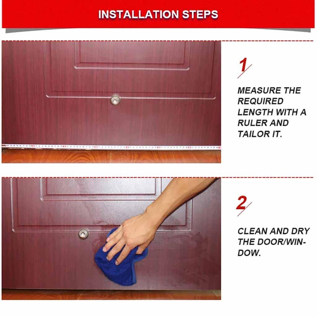 Self Adhesive Weather Stripping Door Silicone Stopper Seal Strip