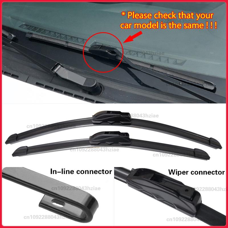 For MINI Mini One Cooper S D Hatch F55 F56 2013 - 2019 Car Front Wiper Blade Washer Windscreen Car Accessories 19"+18"