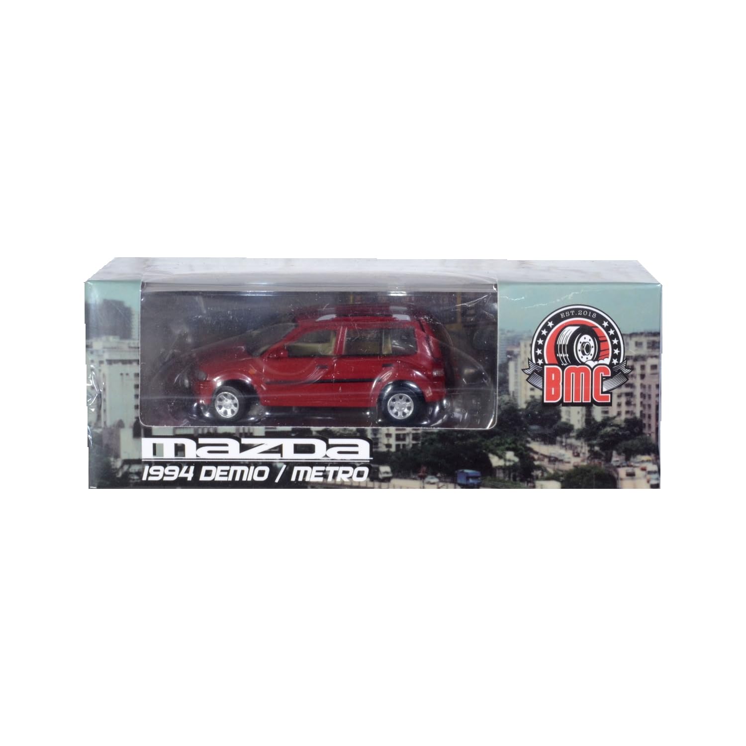 

BM Creations Mazda Demio 94 Красный Масштабная модель 64B0310 (LHD) 1/64