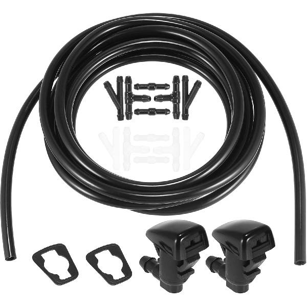 

Unifizz Windshield Washer Hose Kit for Jeep Grand Cherokee 2013-2016, 2019-2021 – OE# 68260443AA Replacement – 3M Washer Fluid Hose & 12 Hose