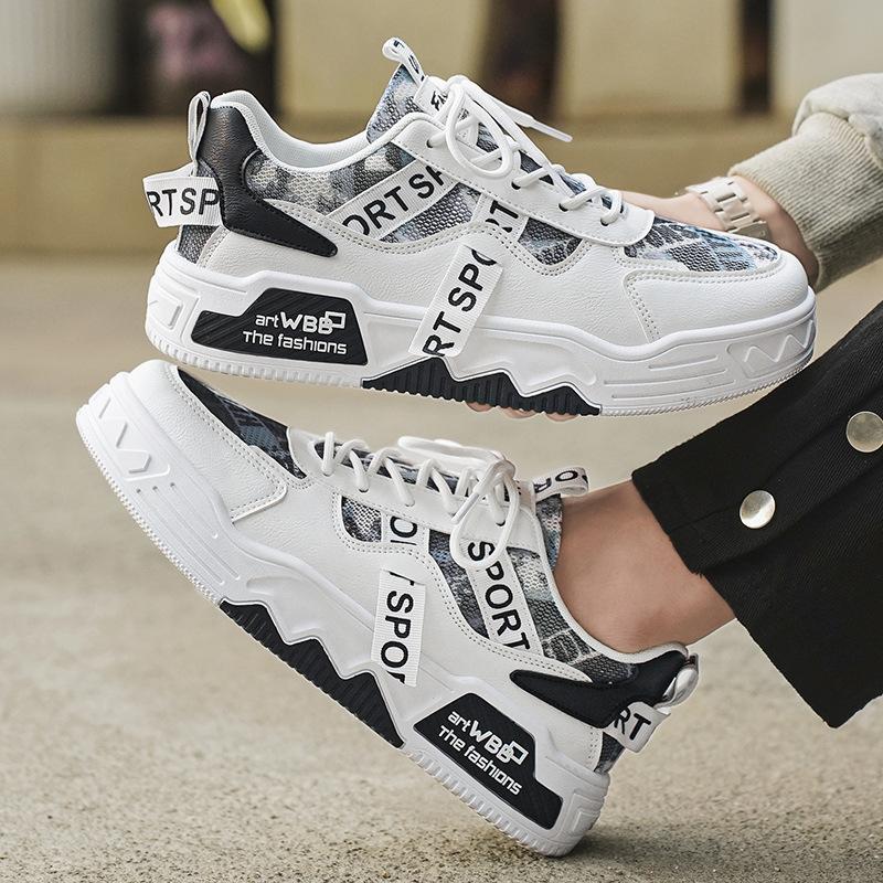 Spring 22 New Low-top Hong Kong Fashion Shoes Student Board Shoes Casual Sports Shoes