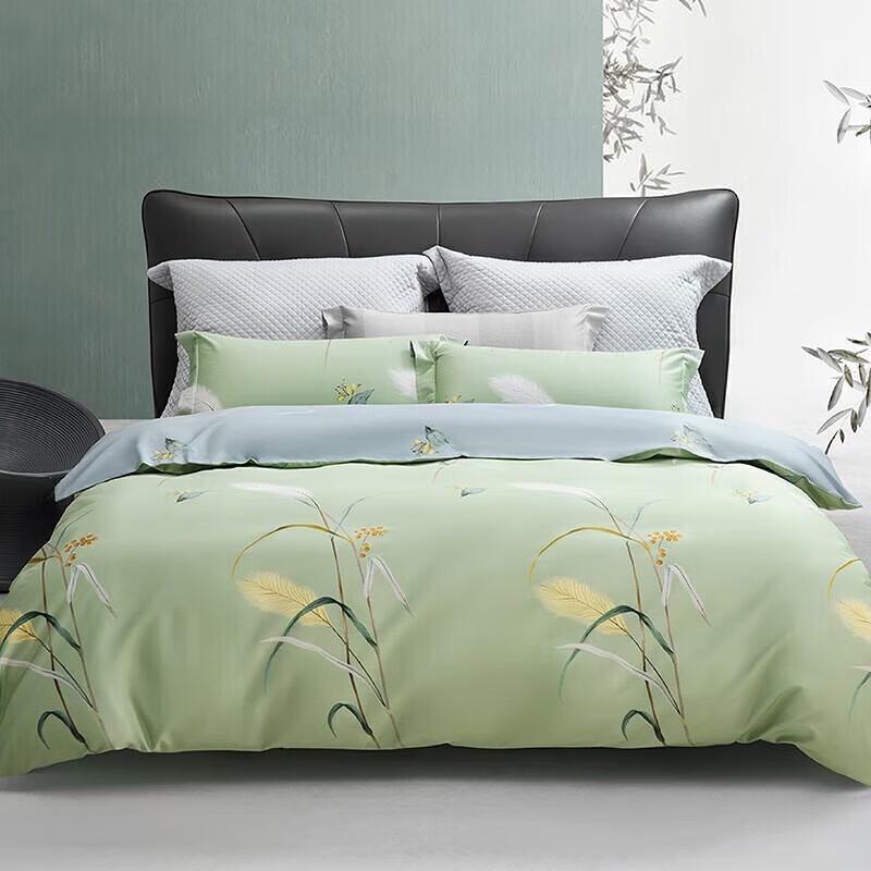 

Mercury Home Textiles Graceful Silhouette All-Cotton Antibacterial 4-Piece Bedding Set