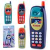 Play Phone Toys for Kids, Fun Music Simulation Phone Lighting Learning Cellphone Toy 4 Color could be Chosen Excluding Batteries