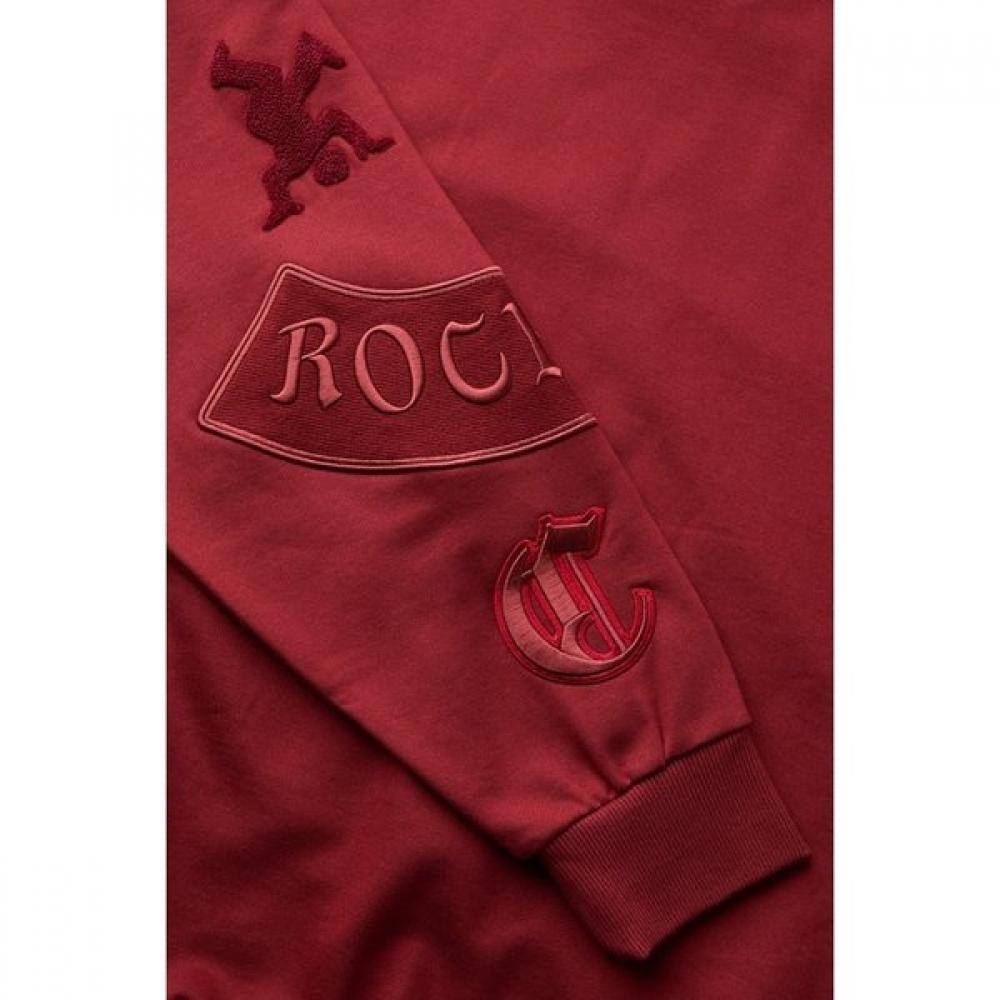 Customellow Off Season Red Graphic Sweatshirt  Cwtaw25625rex 