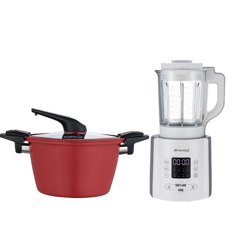 Debo Blender & Micro-Pressure Cooker Set (1.75L Blender, 3.5L Cooker)