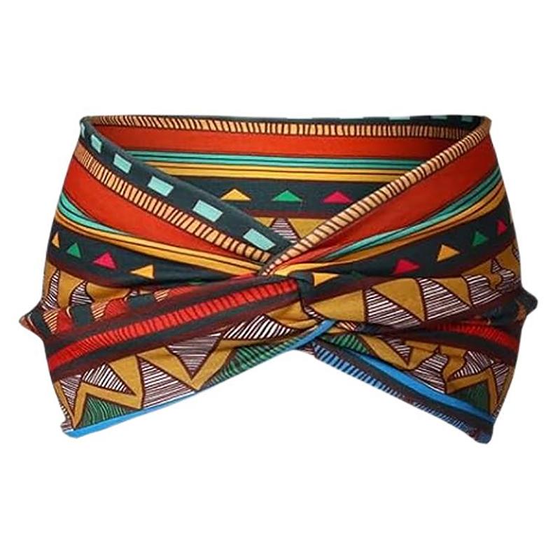 Verbredende Hoge Sterkte Boheemse Yoga Sport Hoofdband Afrikaanse Stijl Hoofdband Yoga Hoofdband Voor Oefening