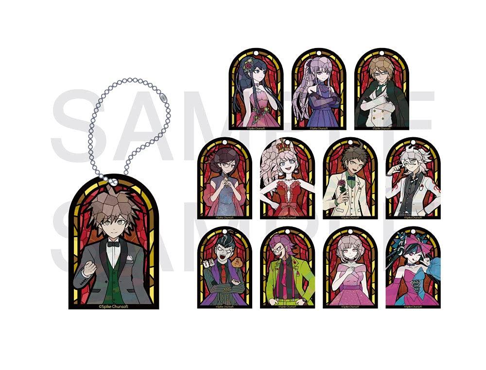 

Danganronpa Series X mixx garden Character Stained Series Trading Acrylic Ball Chain DR SDR2 5-Piece Box